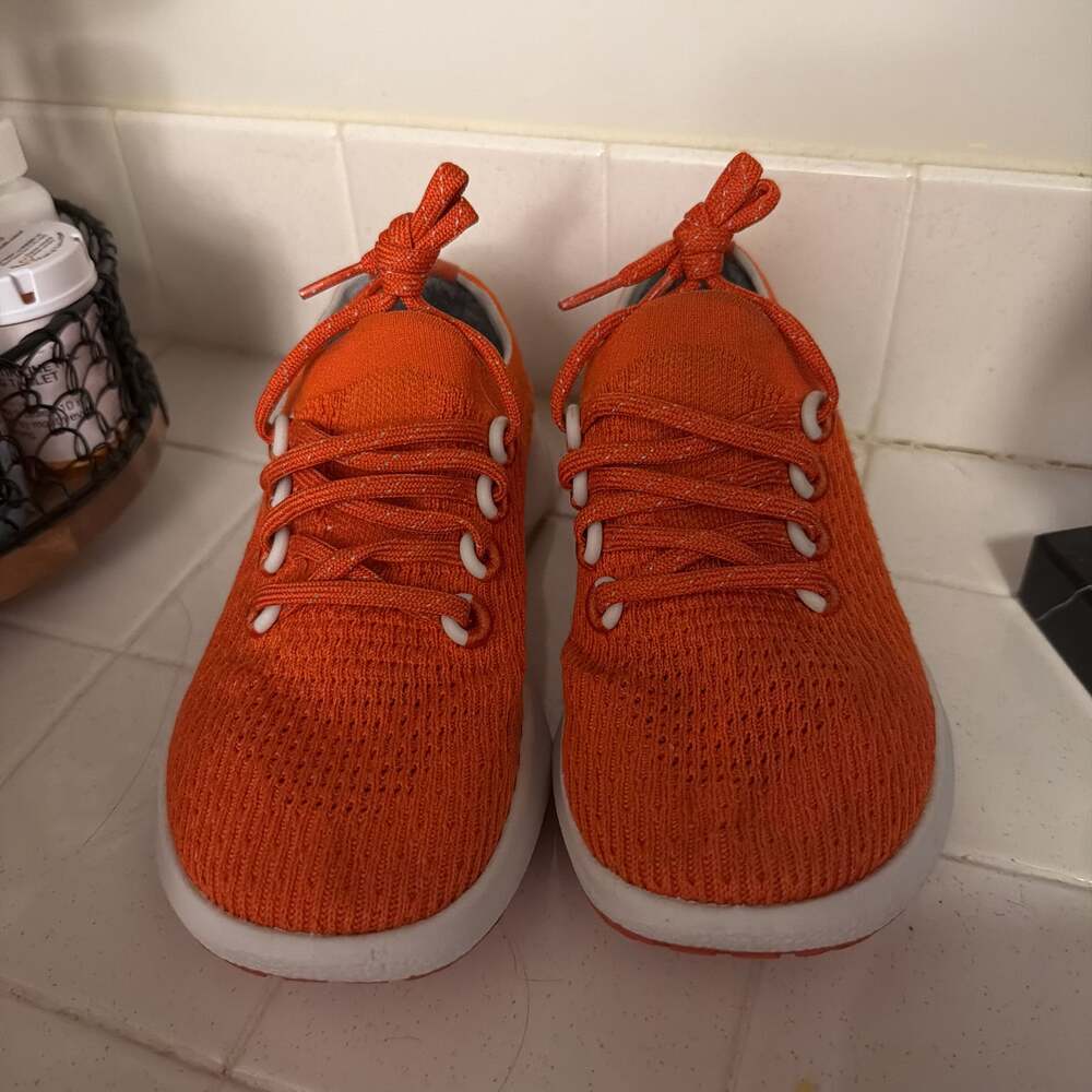 Allbirds Tree Dasher 2 Rad‎ Rust Blizzard Sole Running Shoes